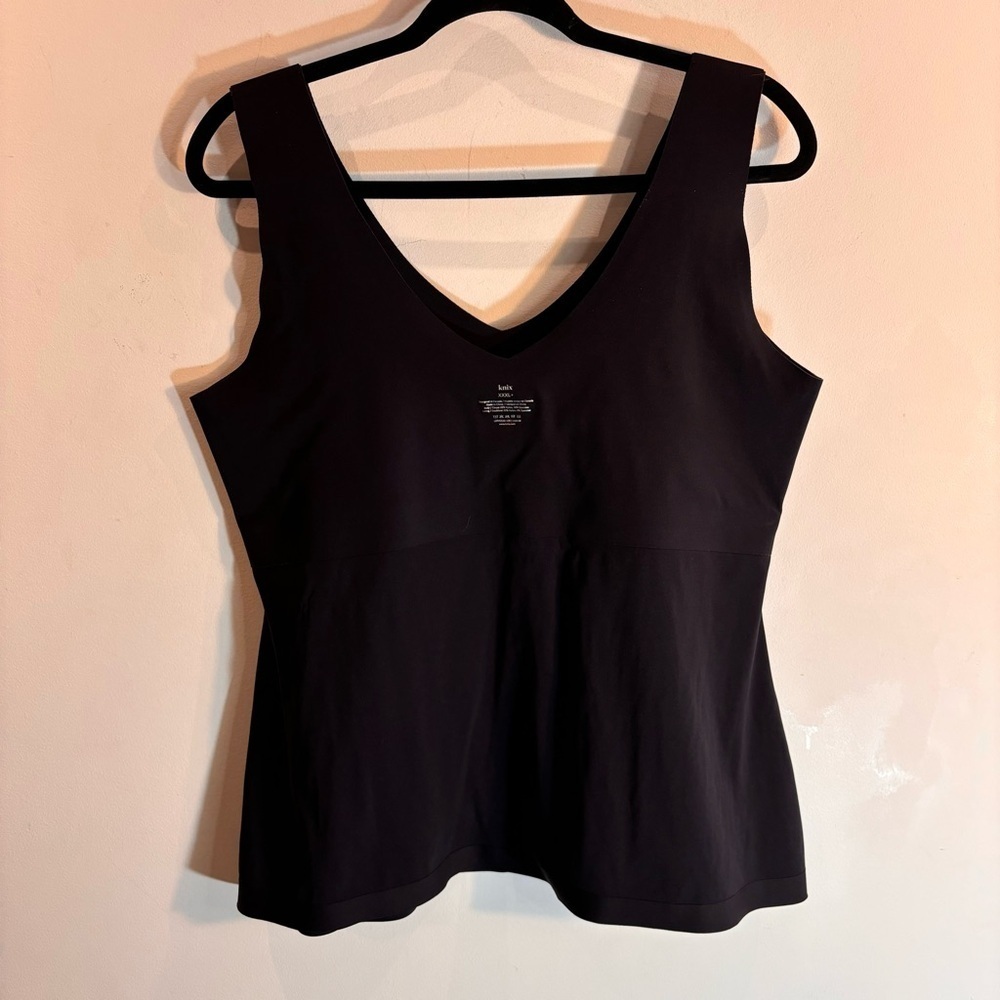 KNIX Sz XXXL+ Luxelift Tank Soft Cup Built in Bra Shapewear Comfort Wide Straps - Picture 6 of 7